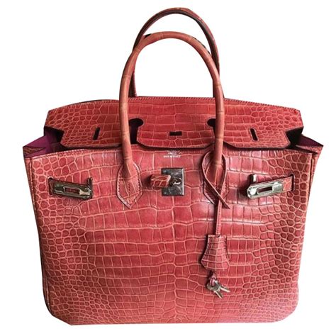 sac birkin hermes croco|sac hermes birkin 35 prix.